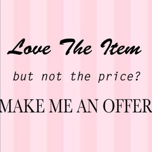 All offers will be considered!